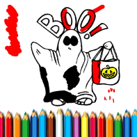 Halloween Coloring Book img