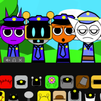 Sprunki Police and Prisoners Sprunki Police and Prisoners img